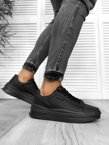 Adidasi barbati casual negri 069 N15-3